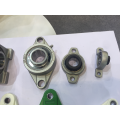 Hardware Flange Units Bearing with White Plastic Housing